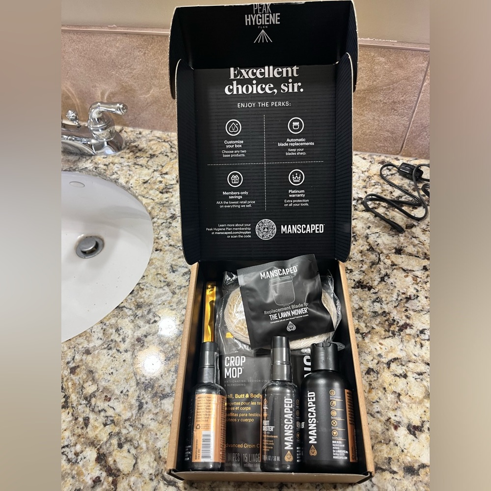 New in box Manscaped